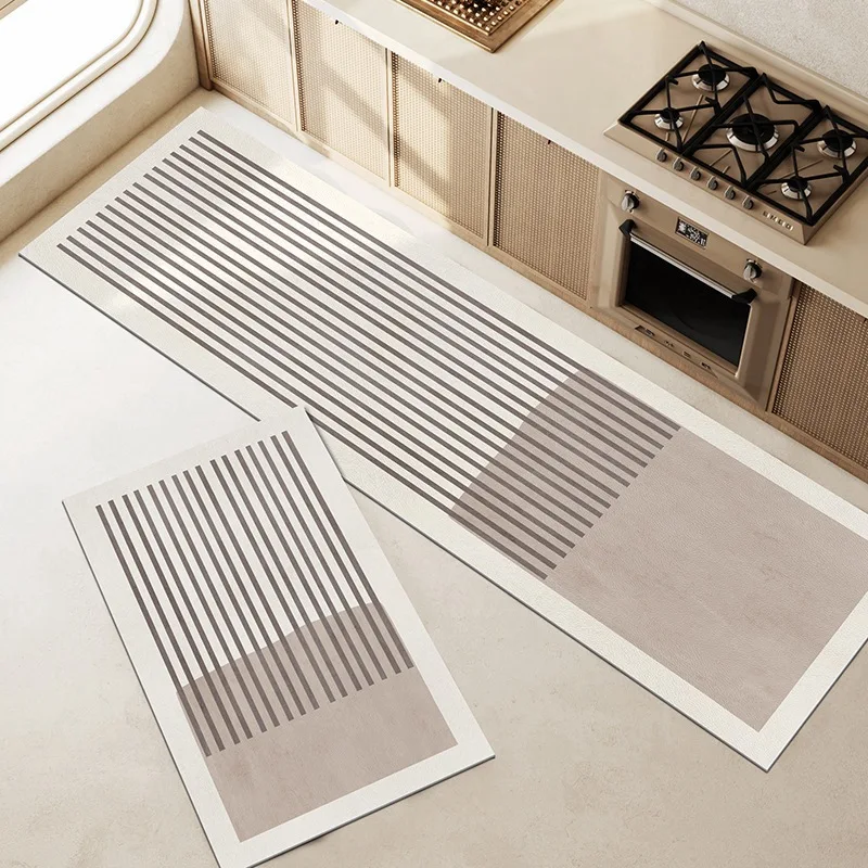 SafeStyle Nonslip Mat for Home – Modern Design & Washable Kunstleder | Luvikno