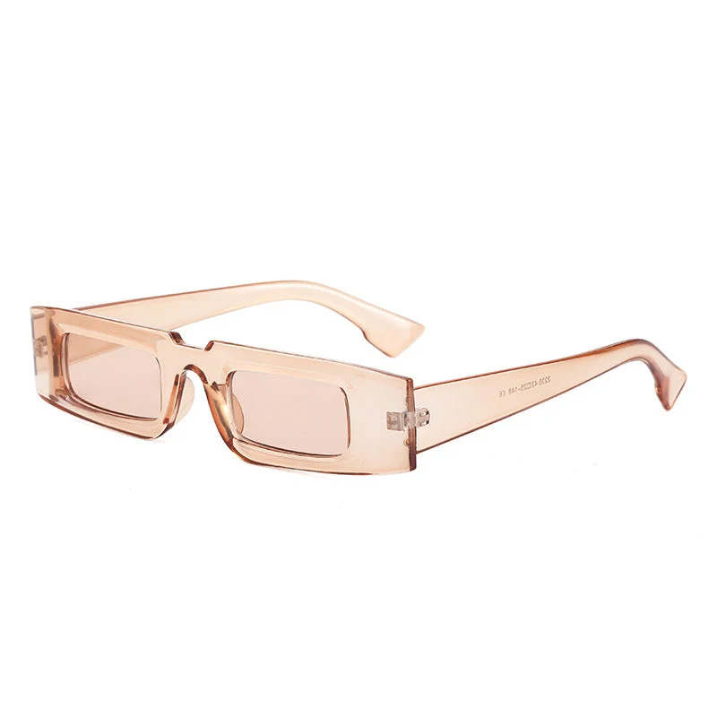 Dame vintage-inspirerte solbriller i geometrisk design Luvikno