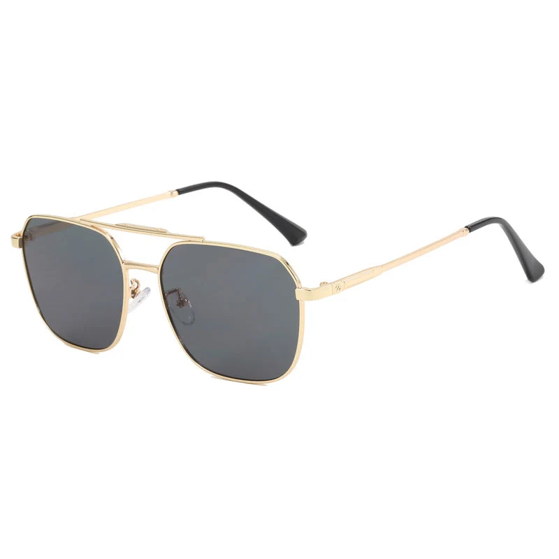 Damer Modiske Oversized-solbriller i edelt Shield-design Luvikno