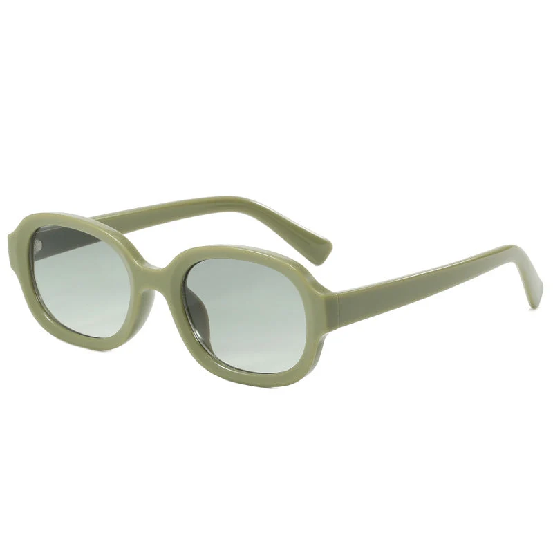 Dame moteriktig geometrisk solbrille med UV-beskyttelse Luvikno