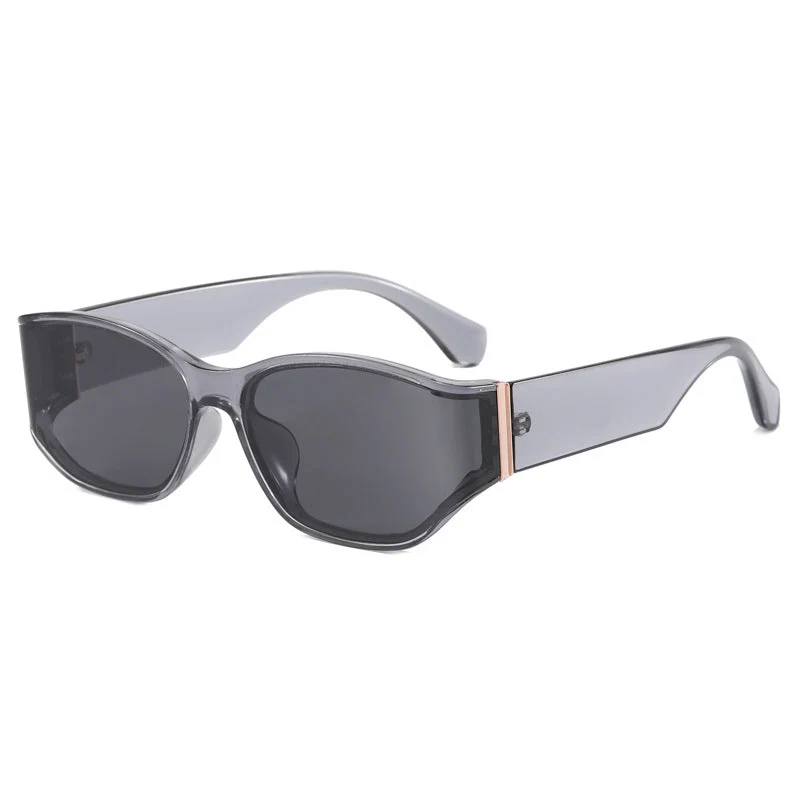 Dame moderne solbriller med sporty design Luvikno