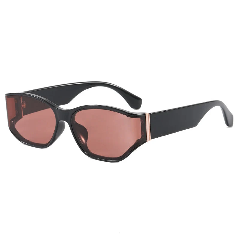 Dame moderne solbriller med sporty design Luvikno
