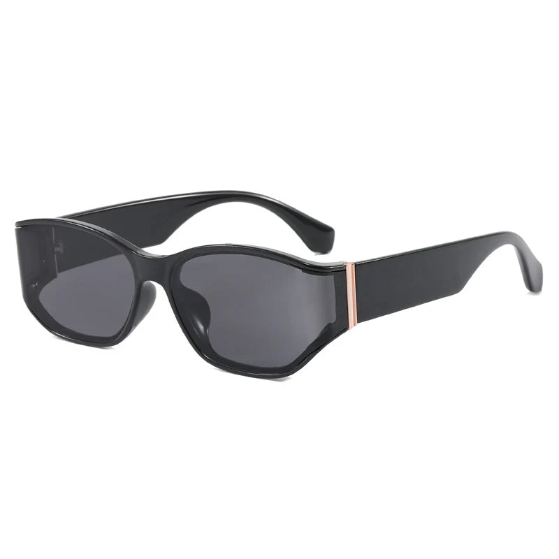 Dame moderne solbriller med sporty design Luvikno