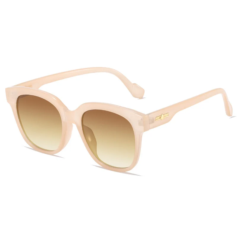 Damer klassisk solbrille med moderne oversized ramme Luvikno
