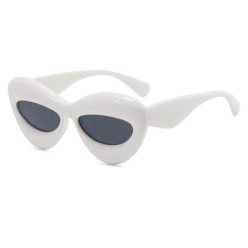 Dame kreative designer solbriller i cat-eye stil Luvikno