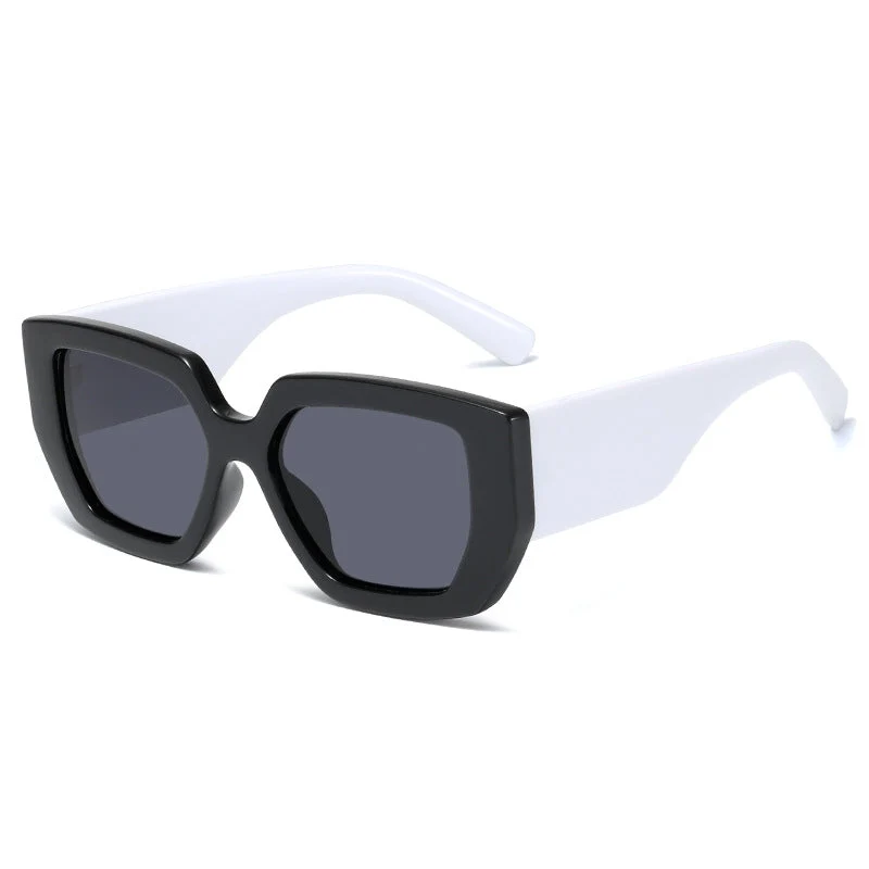 Damer Ekstravagant Geometrisk Solbrille Luvikno