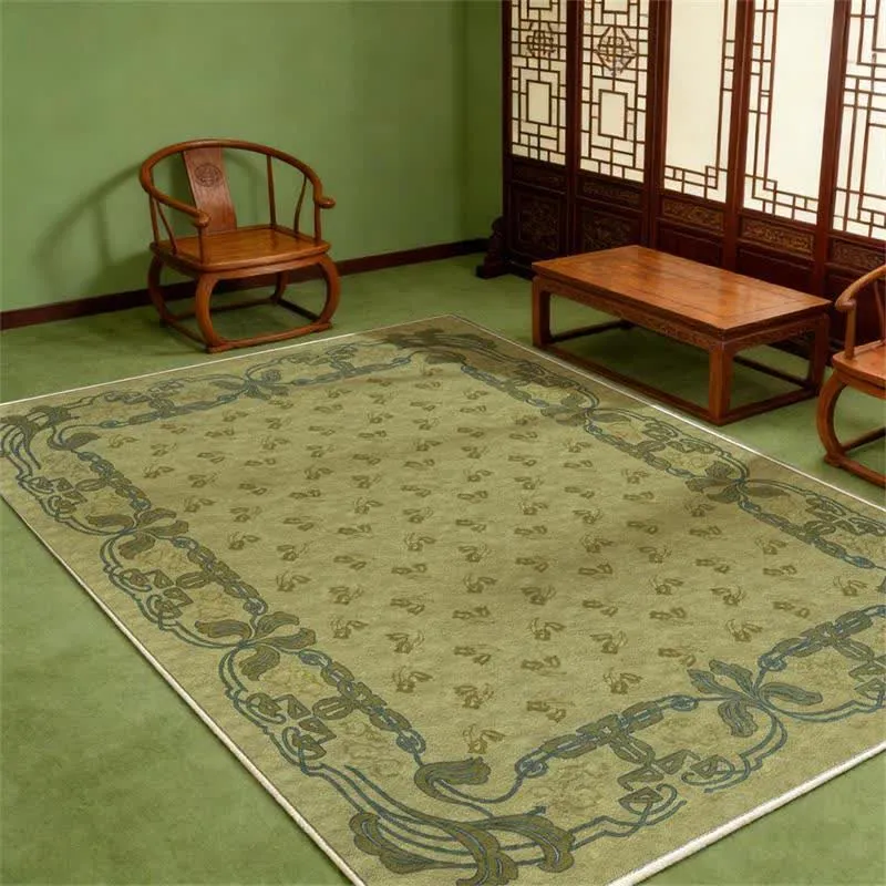 Romantischer, rutschfester, faltbarer Teppich mit Blumenmuster