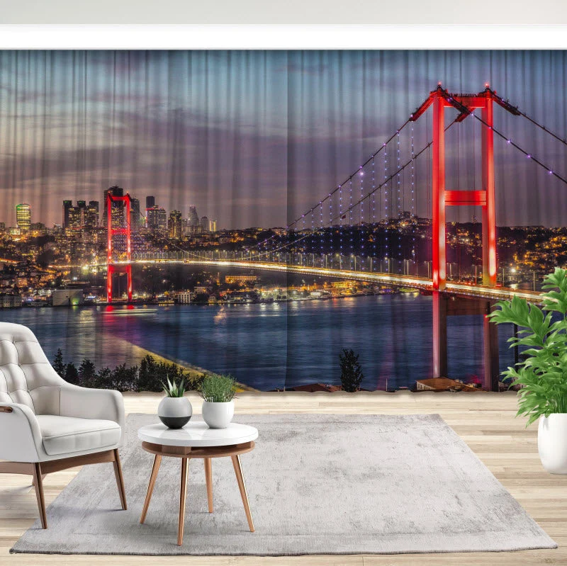 Fotovorhang "Istanbul Bosporusbrücke"
