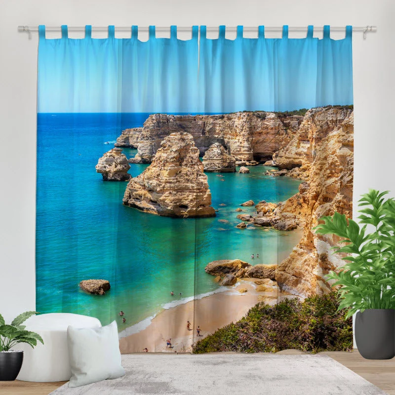 Fotovorhang "Strand Marinha/Portugal"