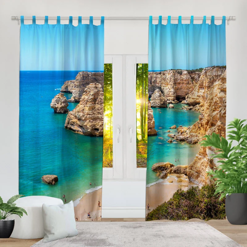 Fotovorhang "Strand Marinha/Portugal"