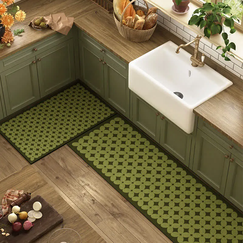 Ownkoti Diatom Mud Vintage wasserabsorbierender Küchenteppich