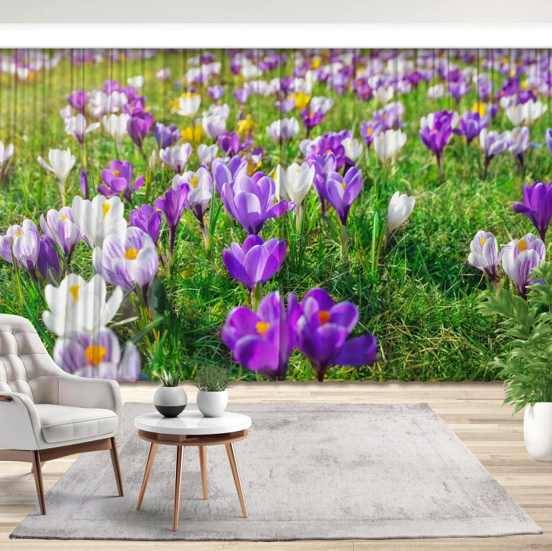 Fotovorhang "Frühlingsblumen"