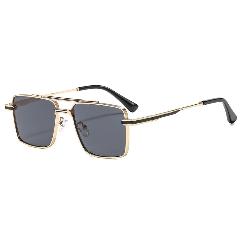 Dame futuristisk kvadratisk solbrille Luvikno