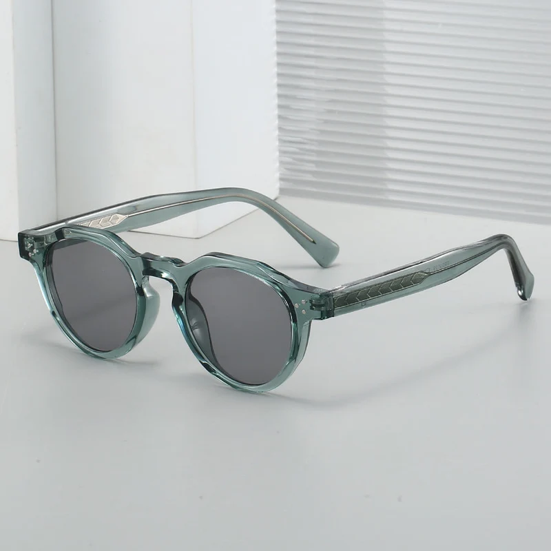 Dame Stilig Solbrille i innovativt åttkantet design Luvikno