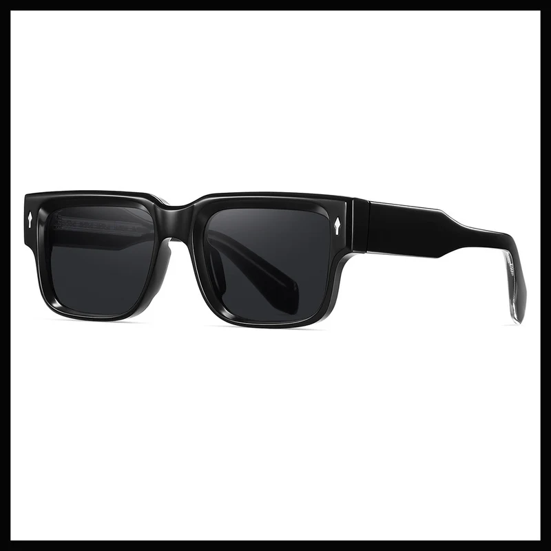 Dame solbrille i moderne, kantet design Luvikno