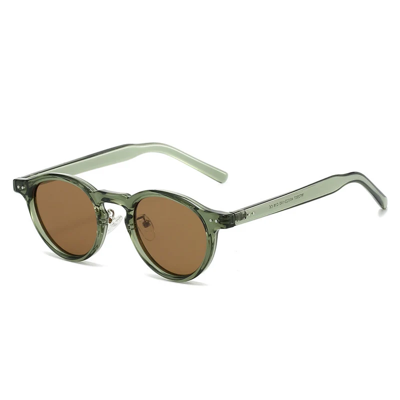 Dame Retro-Rundsolbrille Luvikno