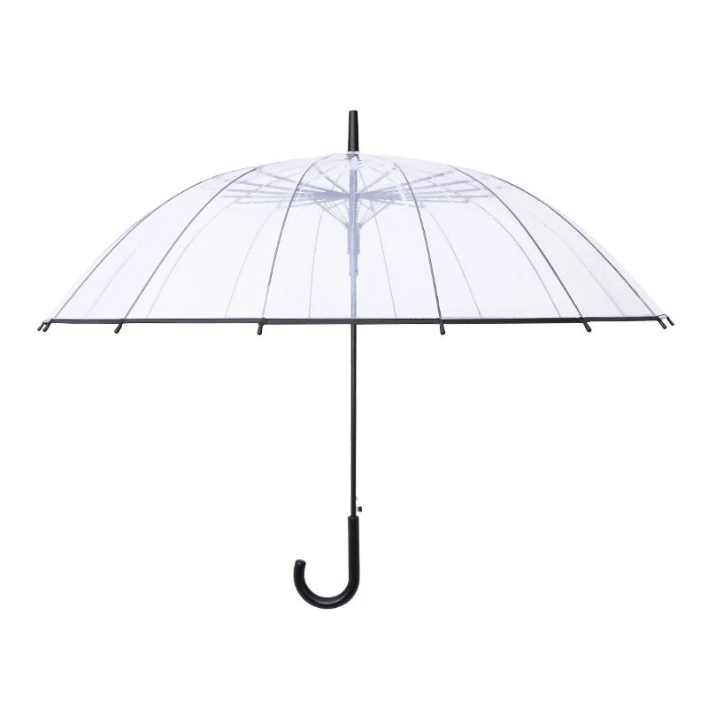 Kvinne Transparent Paraply Luvikno