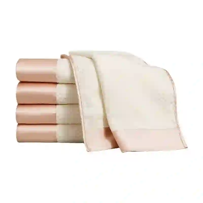 Badetuchset aus Satin mit Waffelmuster (2er-Pack)