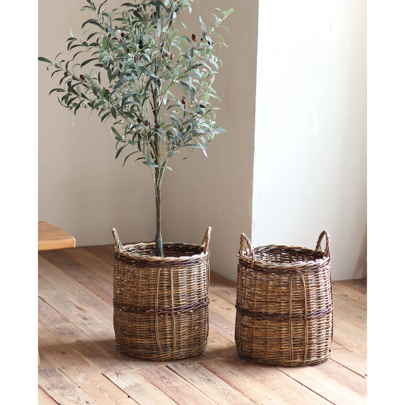 Rustic storage basket Stornfield