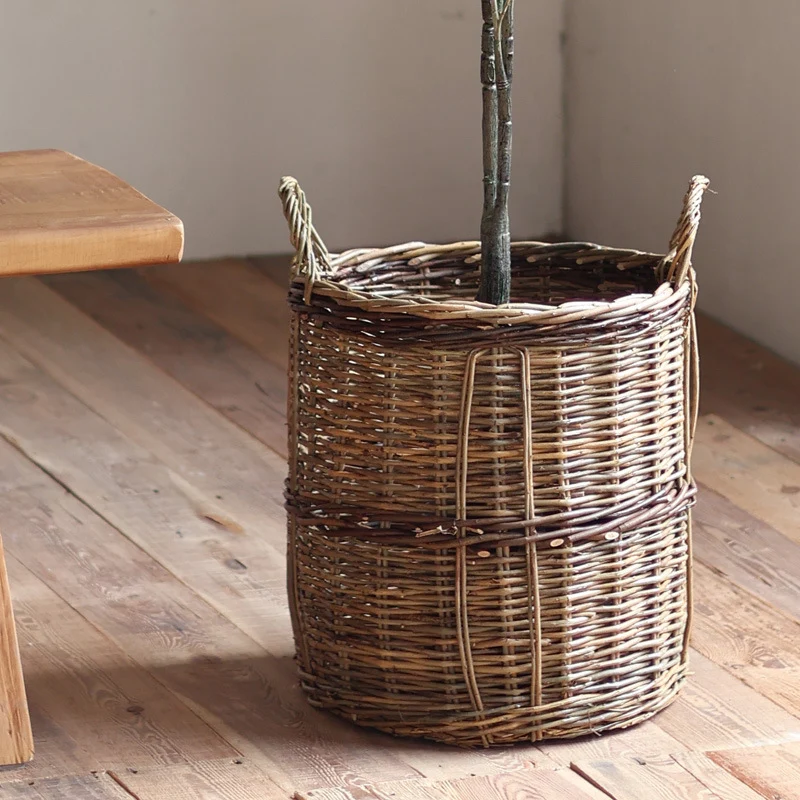 Rustic storage basket Stornfield