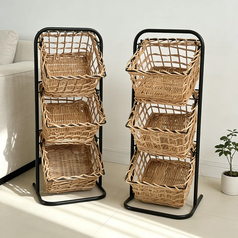 Multifunctional Basket Stand Stornfield