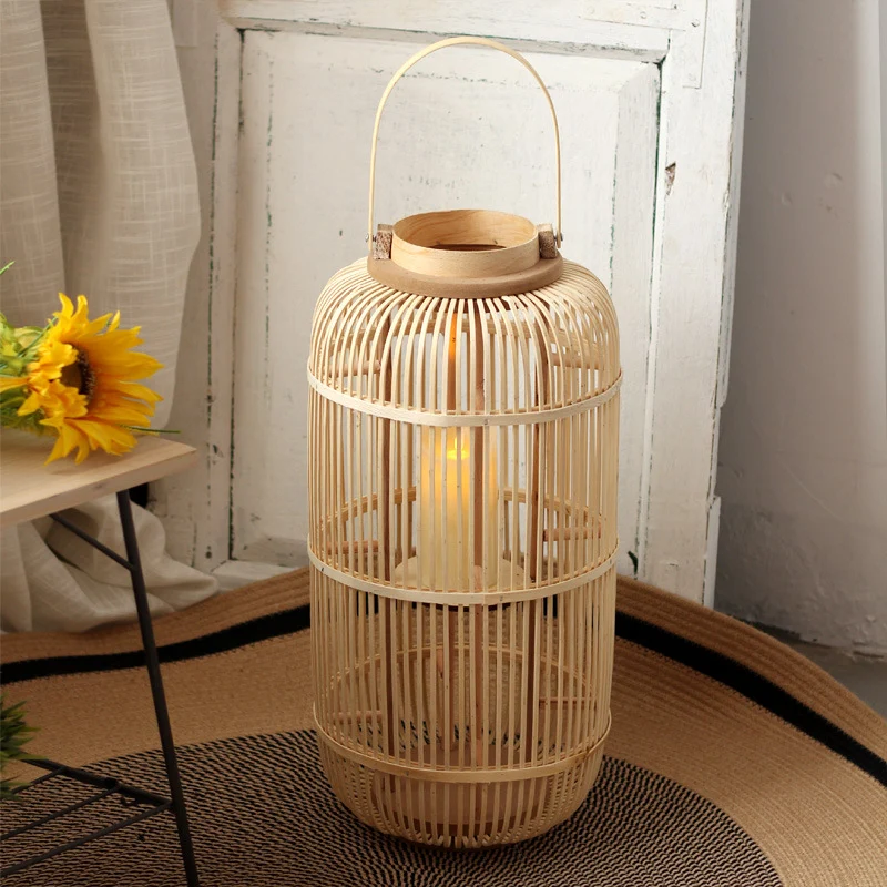 Long-lasting Rattan Lantern Stornfield