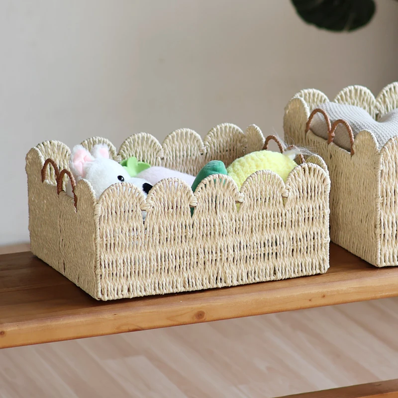 Handwoven storage basket Stornfield