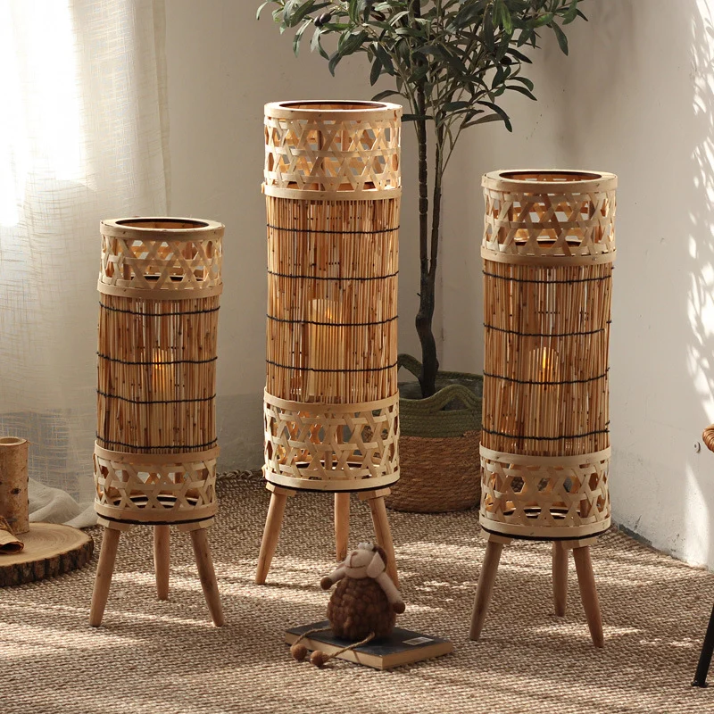 Handcrafted Floor Lamp Stornfield