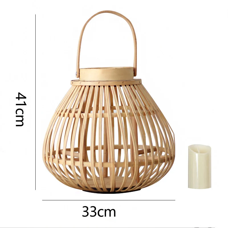 Handmade Rattan Lantern Stornfield