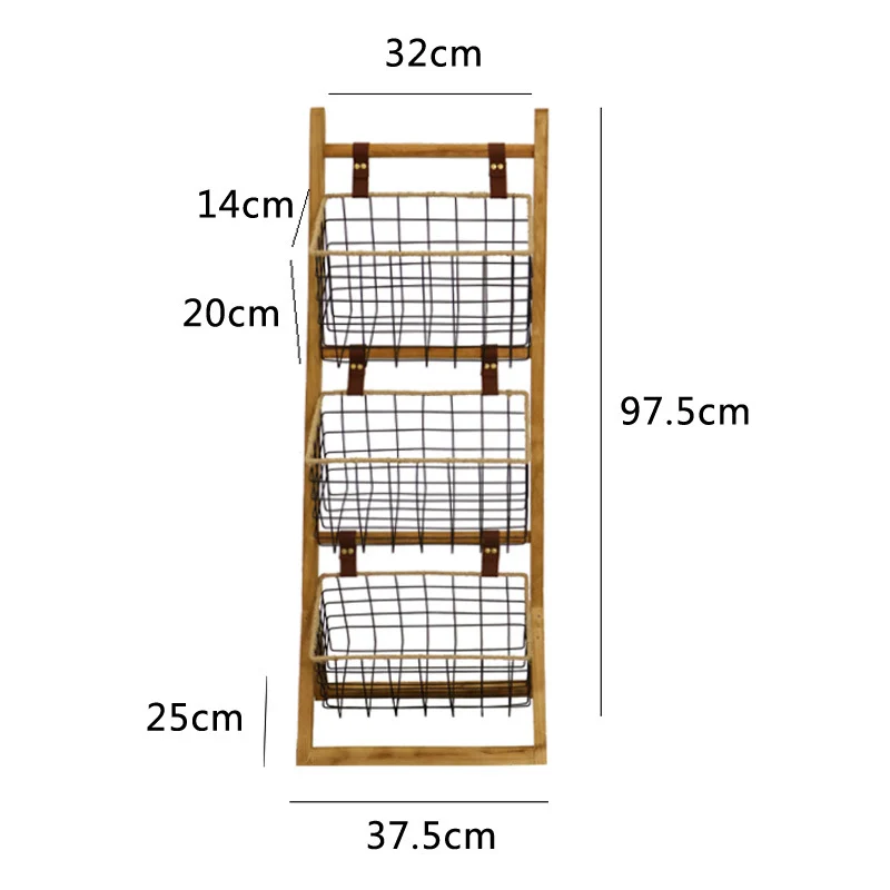 Functional Basket Stand Stornfield
