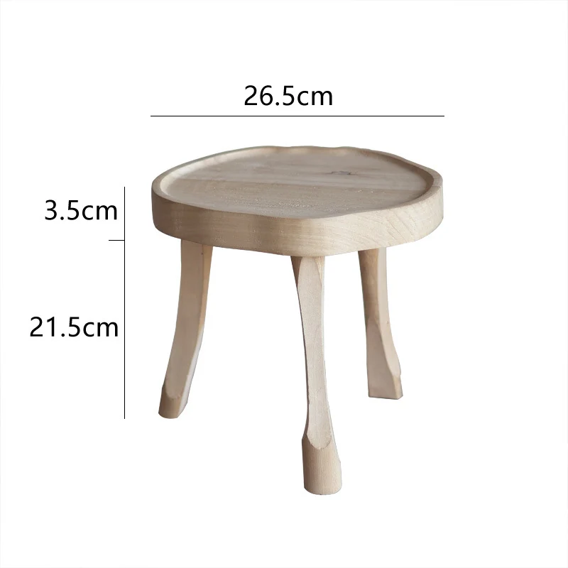 Elegant wood side table Stornfield