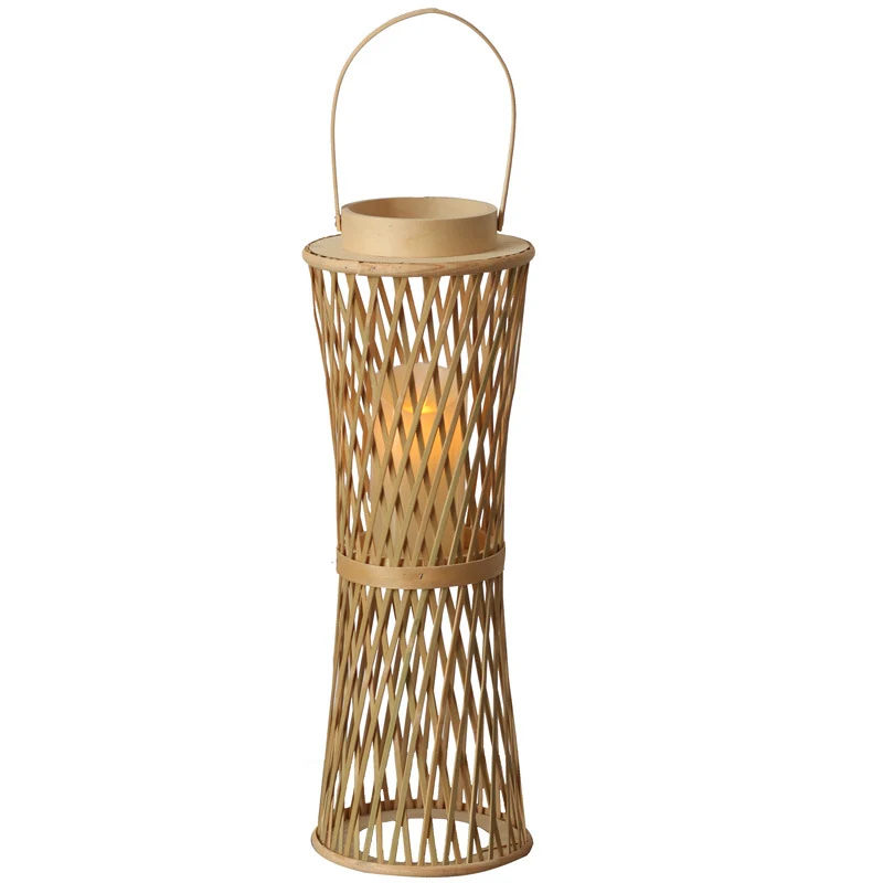 Elegant Lantern made of Rattan Stornfield