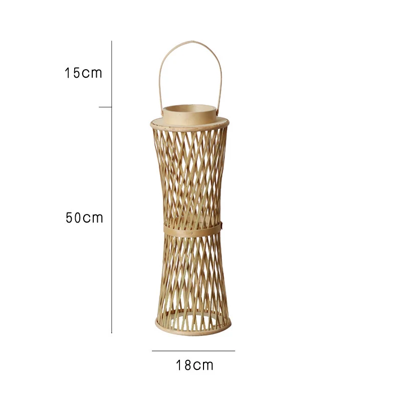 Elegant Lantern made of Rattan Stornfield