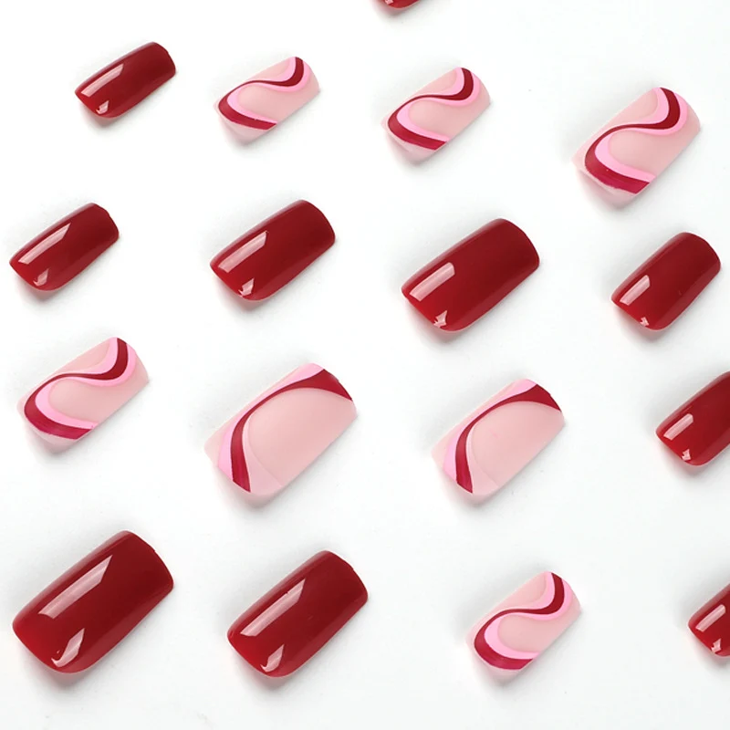 Artistic acrylic nails with elegant color gradients and glitter Stornfield