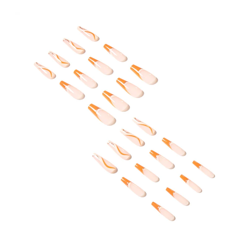 Artistic acrylic nails with elegant accents Stornfield