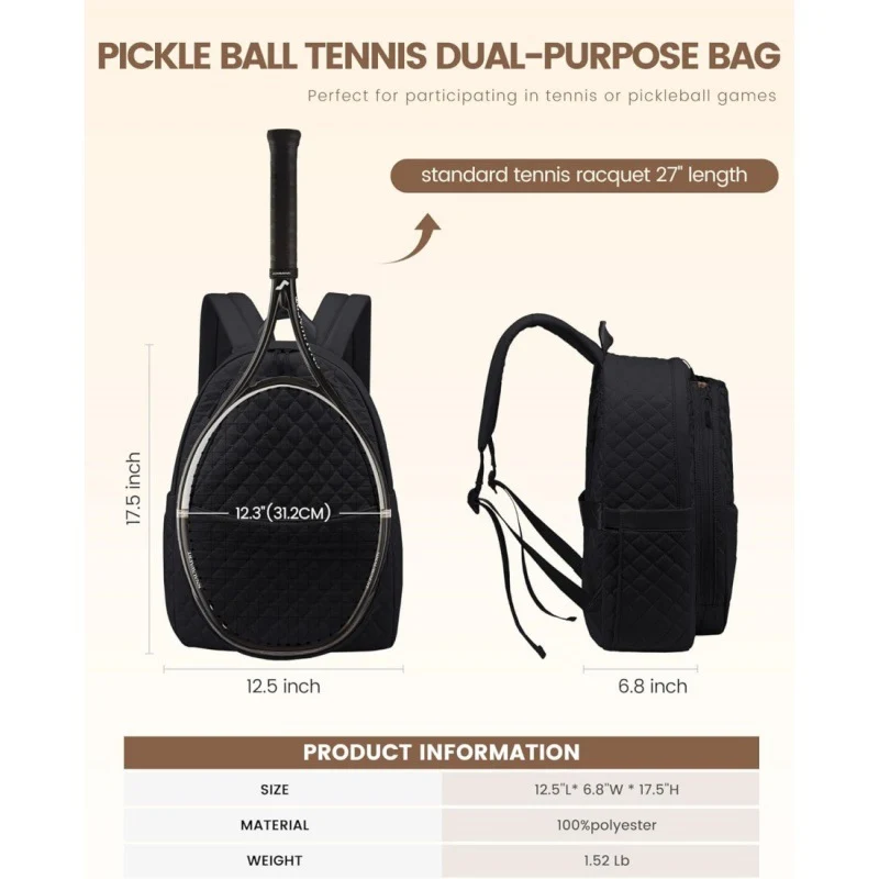 Gepolsterter Tennisschläger-Rucksack Karnz