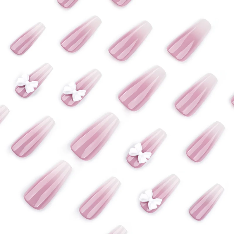 Artful acrylic nails with elegant butterfly design Stornfield
