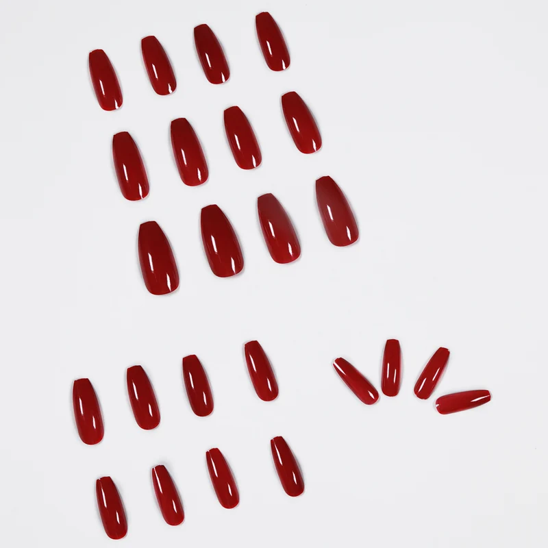 Artful acrylic nails with an elegant high-gloss finish Stornfield