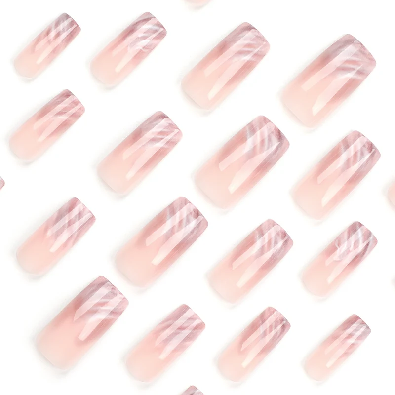 Artistic Acrylic Nails with Elegant Shine Stornfield