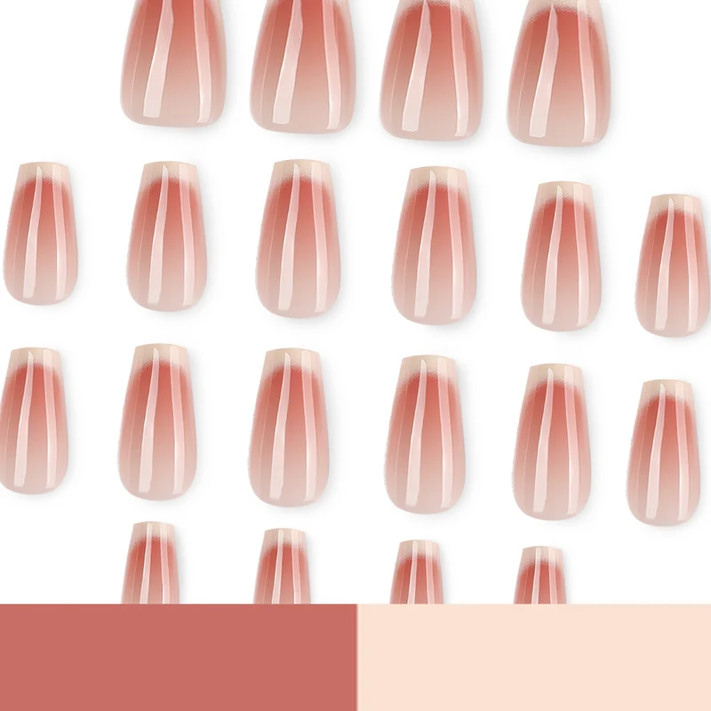 Artful acrylic nails with elegant gradient Stornfield