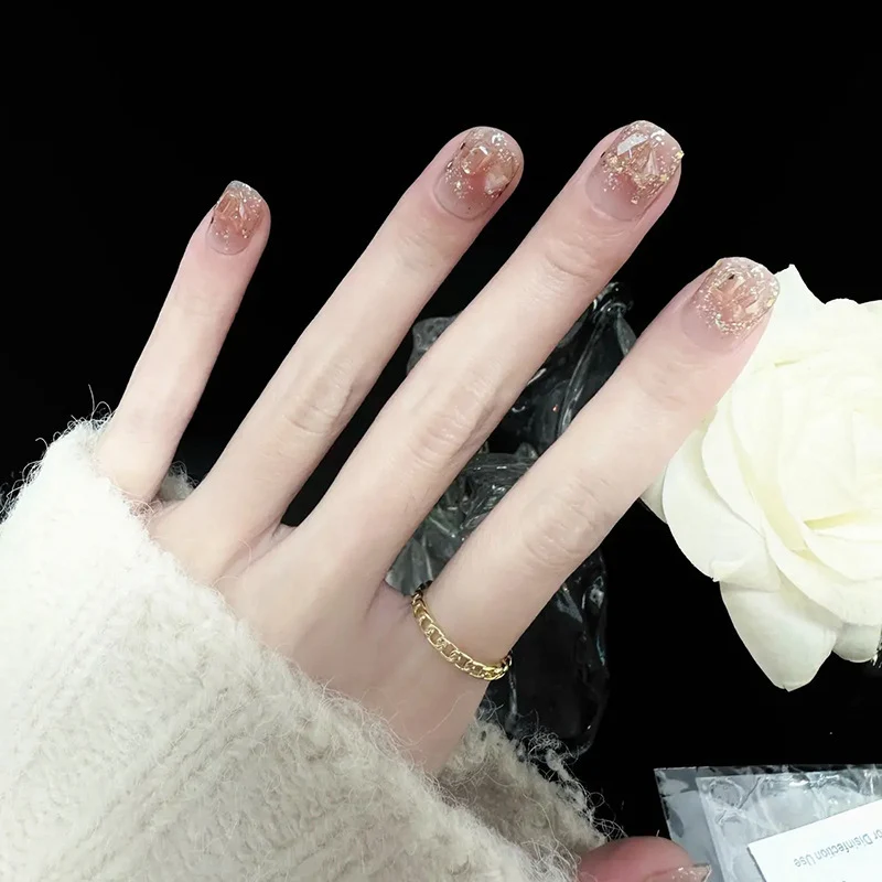 Decorative Press-On Nail Art Set Stornfield