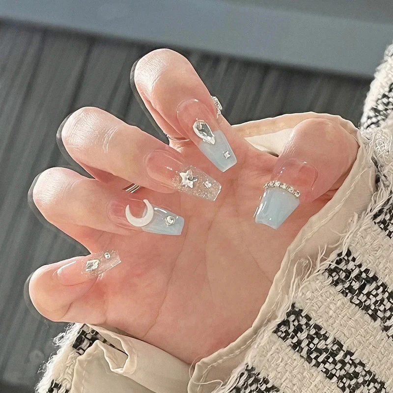 Decorative Press-On Nail Art Set Stornfield