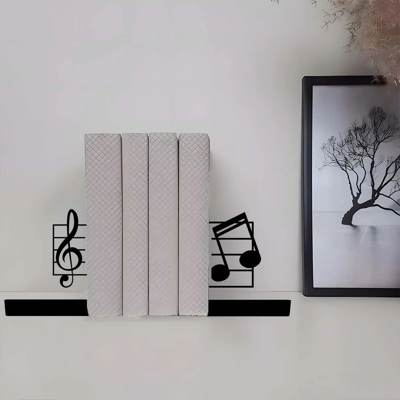 Musical Note Bookends