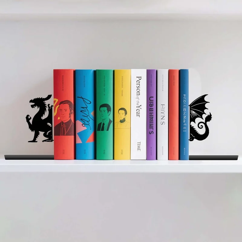 Fantasy-Themed Decorative Bookends