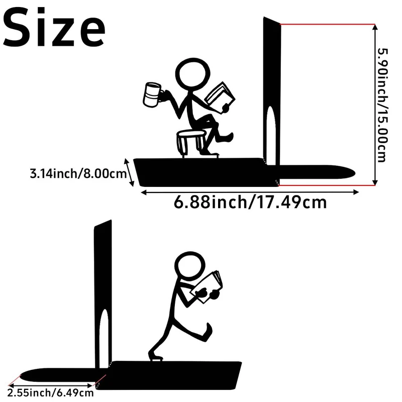 Creative Bookend Display Stand