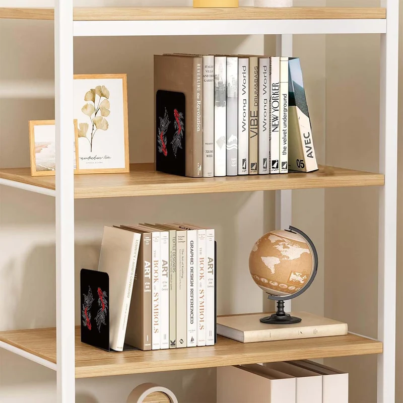 Artistic Koi Fish Bookends