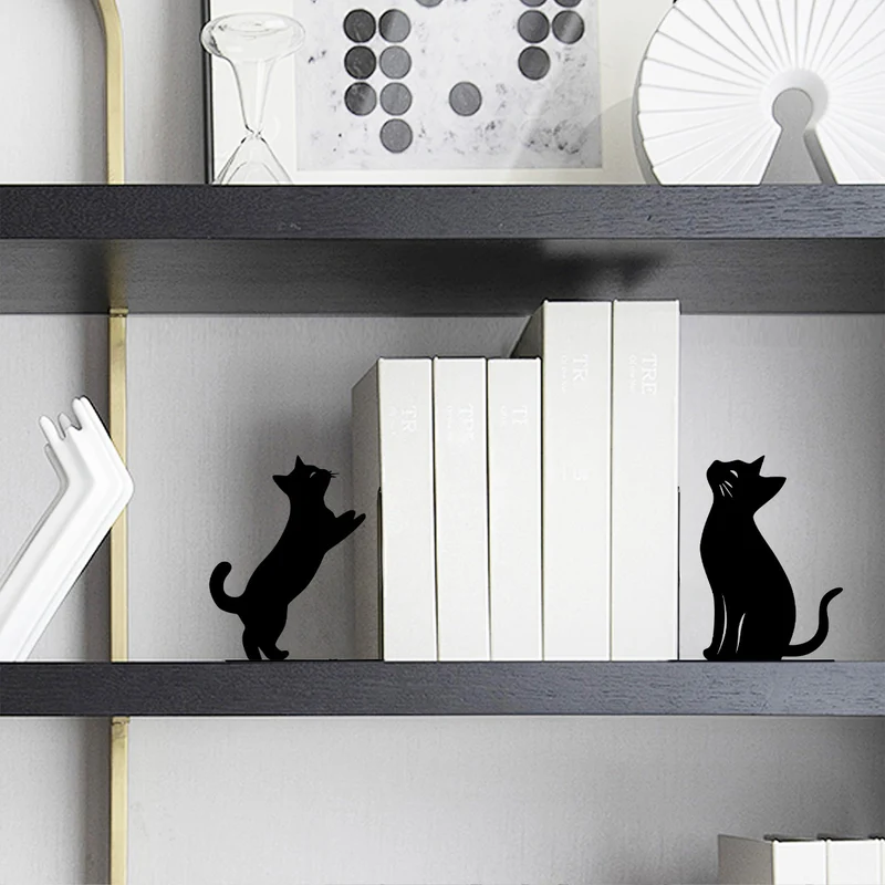 Artistic Cat Bookends