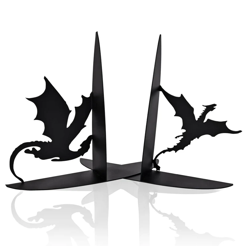 Decorative Dragon Bookends