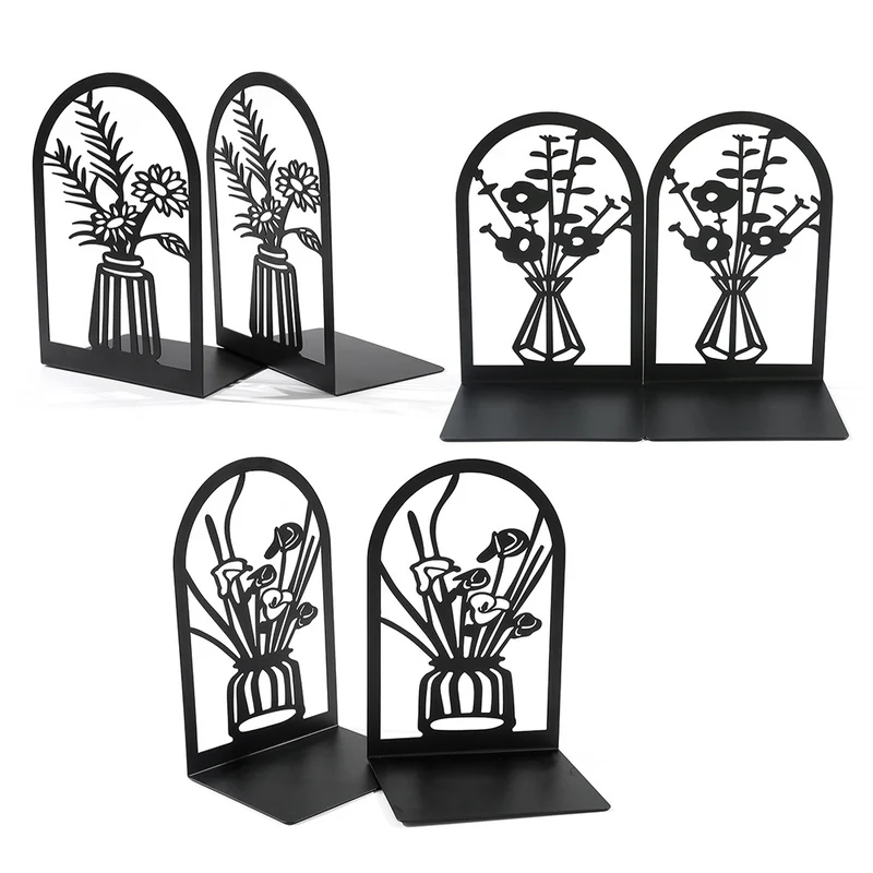 Floral Design Bookends