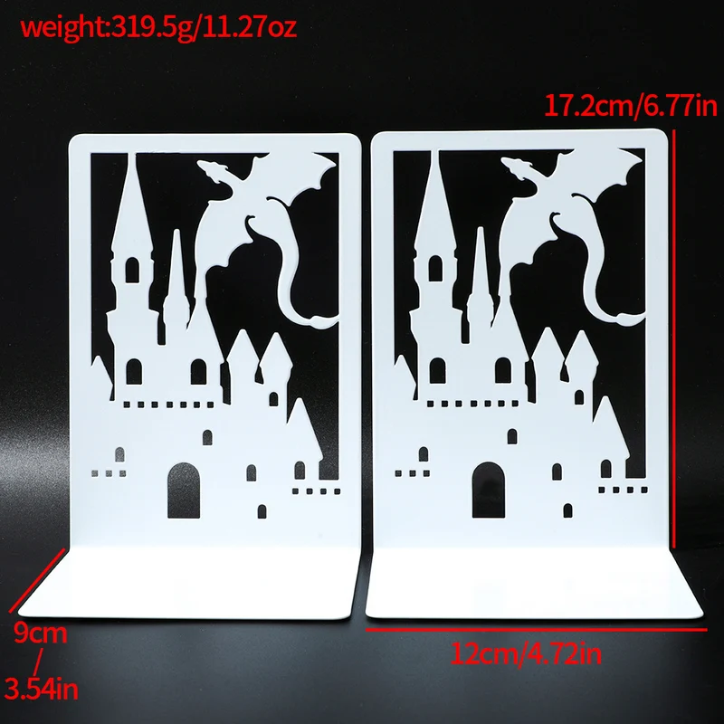 Fantasy-Themed Bookend Set